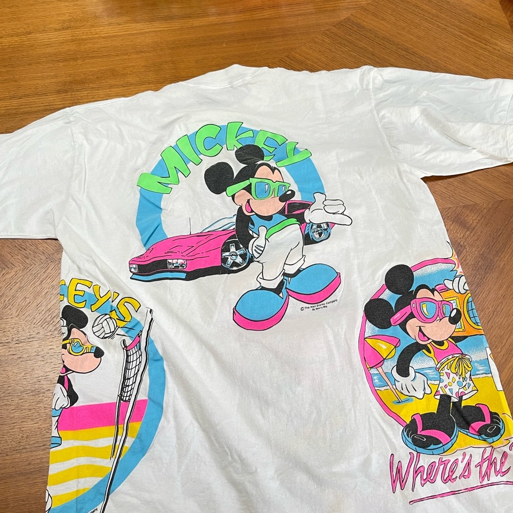 Vintage Mickey Mouse disney Florida tee XL - Picture 8 of 10